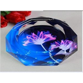 Crystal Glass Table Ashtray